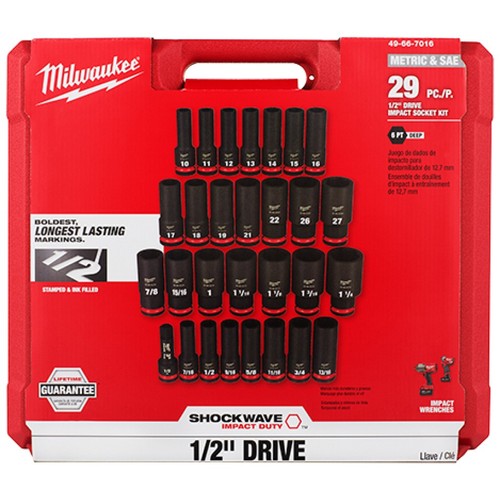 Milwaukee shockwave 29pc - milwaukee,
